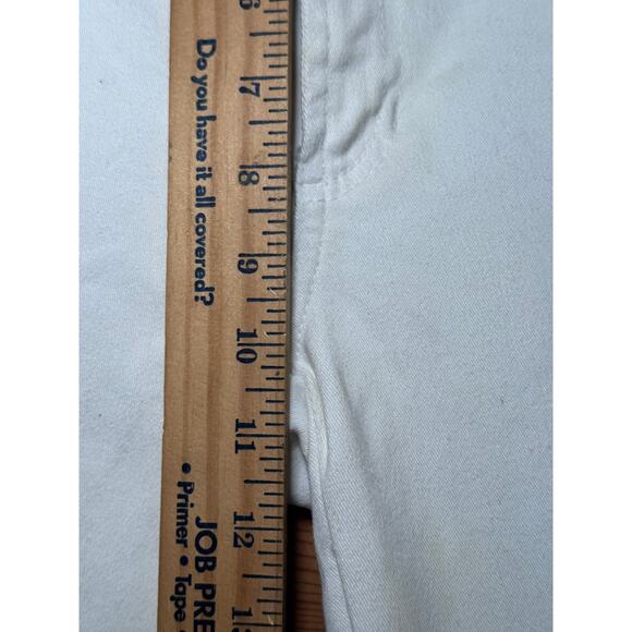 BrazilRoxx hand Embroidered Capri Pants White Sz 10 Boho Chic unique craftcore - Picture 6 of 9